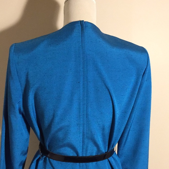 Vintage 1970’s Women's Charles Carroll Dress with Belt Size 12 - Picture 7 of 12